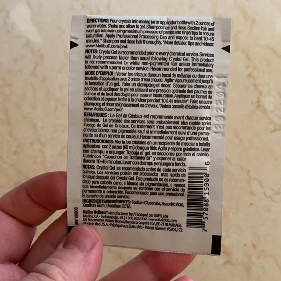 Malibu Professional Crystal Gel - Picture 2 of 2